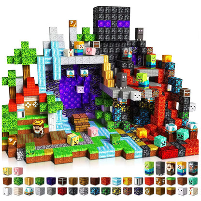 WisteriaLane Magnetic Blocks - Ghost | 300pcs