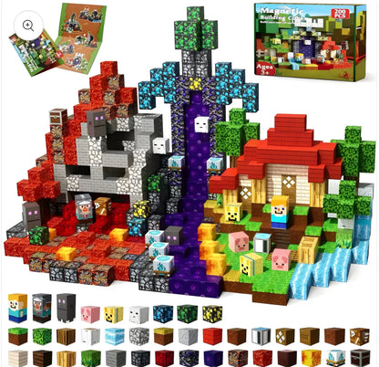 WisteriaLane Magnetic Building Blocks - Ghost Adventures | 200pcs