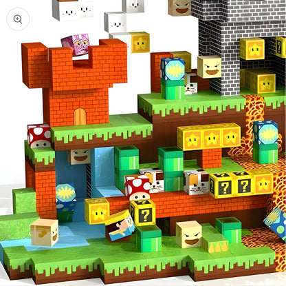 WisteriaLane Magnetic Building Blocks - Fun Time | 150pcs